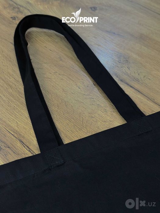 Qora Ekosumka | Shopper | Экосумка | Шоппер | Черный