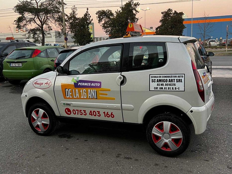 Permis categoriile B, B1, BE, cod96,