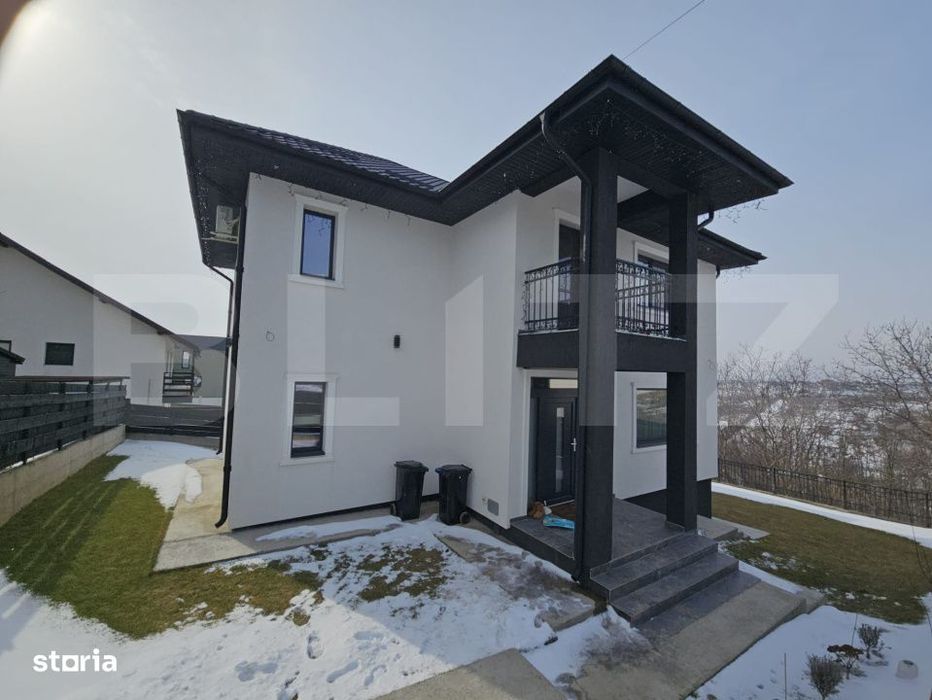 Casa moderna cu 5 camere in Valea Lupului - zona linistita