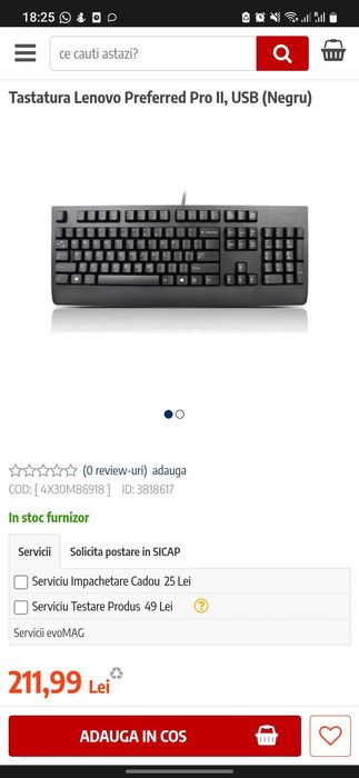 Tastatura Lenovo
