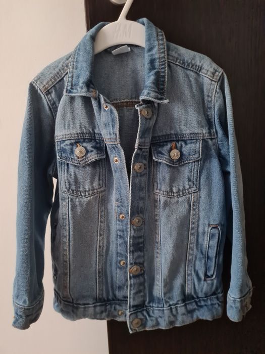 Jacheta denim marimea 116