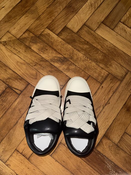 Rick owens jumbo laces low