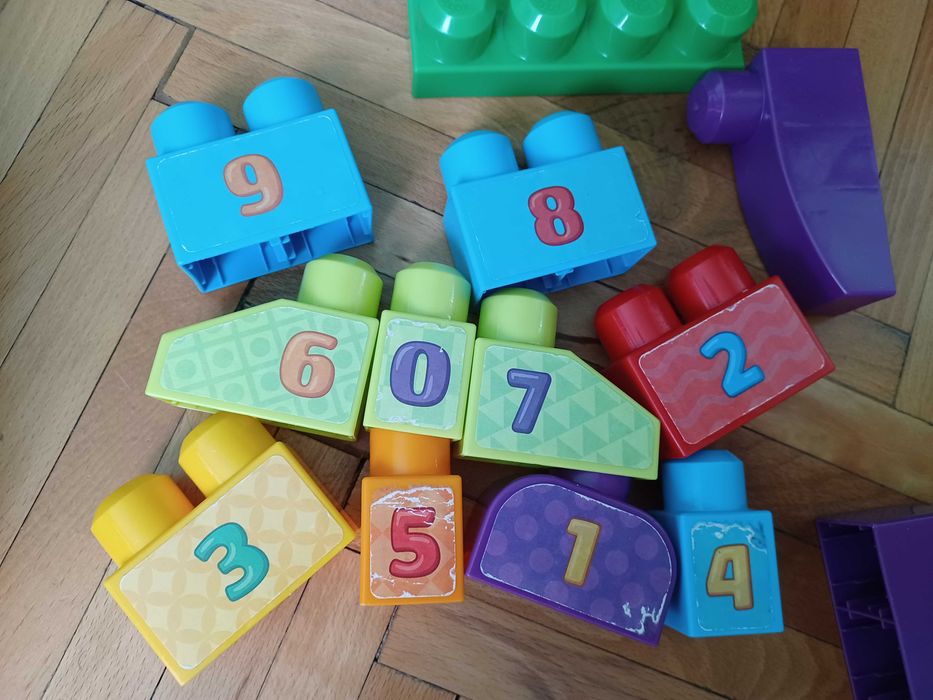 Fisher Price Mega Bloks Моят първи строител Да се научим да броим