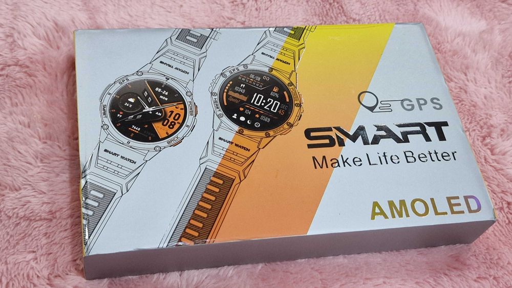 Ceas inteligent militar LIGE DM4, AMOLED de 1,43", GPS, apelare