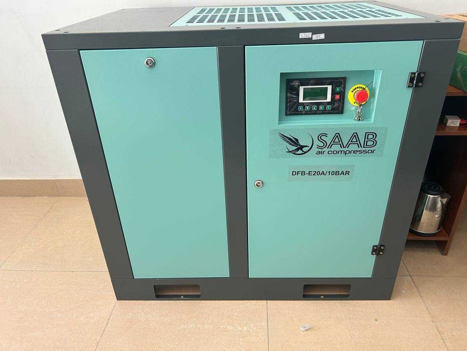 винтовой компрессор 45 кВт, 10 бар, SAAB DFB‑E60A винтовой кампрессор