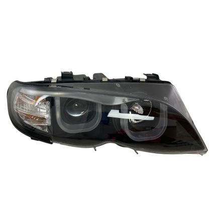 Кристални фарове с 3D angel eyes за BMW E46 (2001-2005) sedan,combi