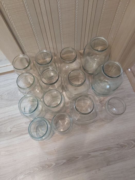 Банки 1 л. О.7л., стекло