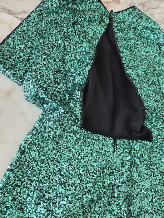 Рокля с пайети H&M, мини рокля