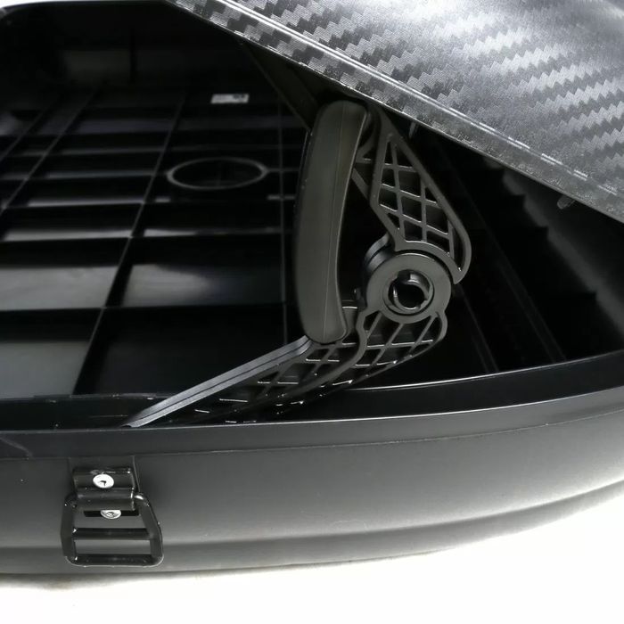 Автобокс art plast 133x77.8x34.5cm с ключ, 320 литра - карбон