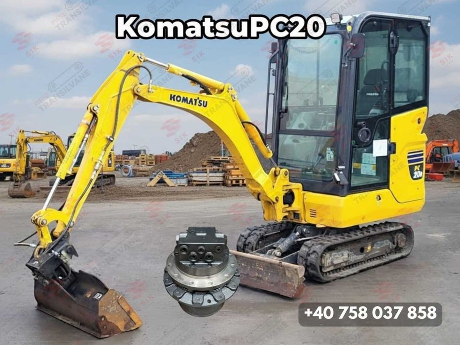 Transmisie finală Komatsu PC20 / PC20-6 / PC20-7 / PC20-R8