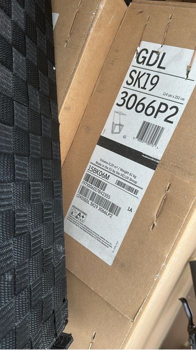 Velux Cabrio Fereastra Mansarda Balcon GDL SK19 114 cm x 252 cm 3066P2