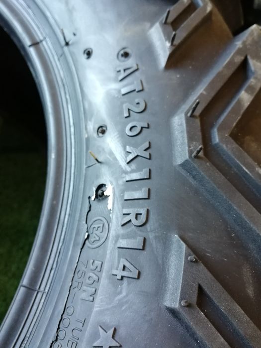 Set anvelope Maxxis Bighorn Atv r14 26x9-14 si 26x11-14 caucicuri ATV