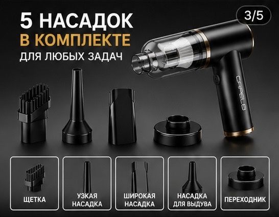 Мини пылесос cafele