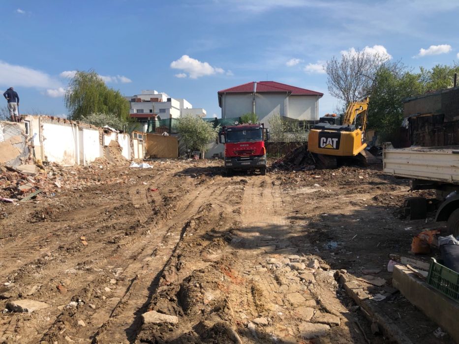 Efectuam demolări hale industriale case   decop evacuare moloz &Pamant