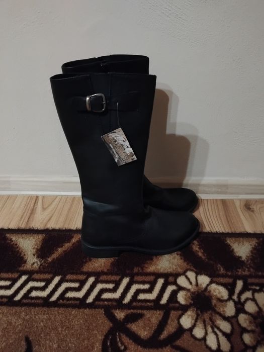 Дамски боти от естествена кожа