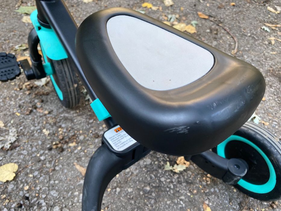 Мултифункционална зелена триколка/баланс колело 4в1