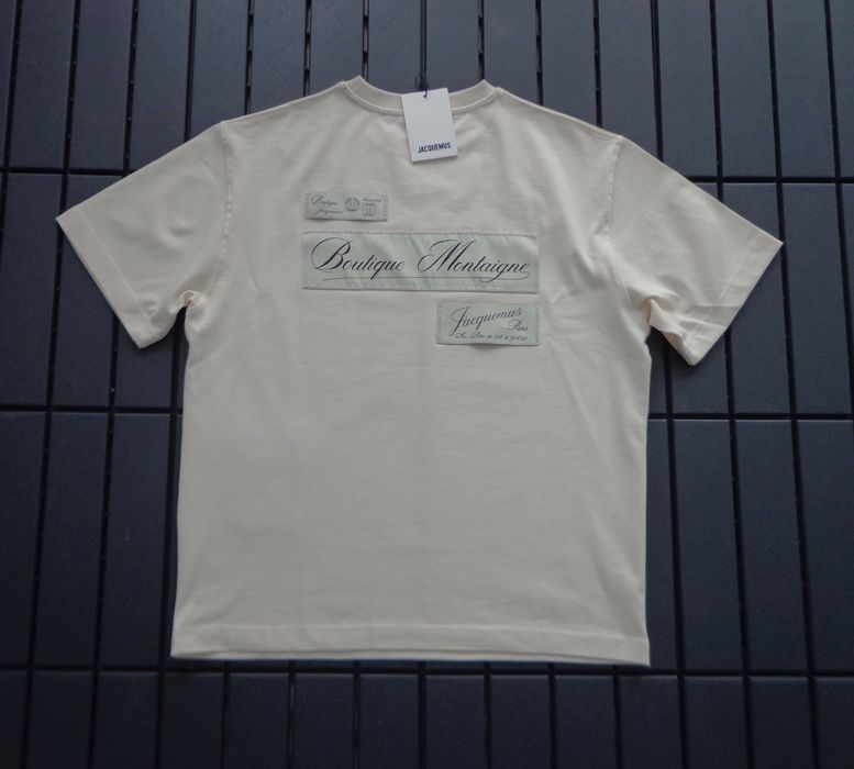 Мъжка тениска JACQUEMUS The Montaigne T shirt размер XL