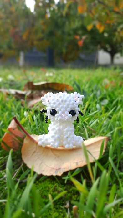 Игрушки-брелки из бисерана заказ