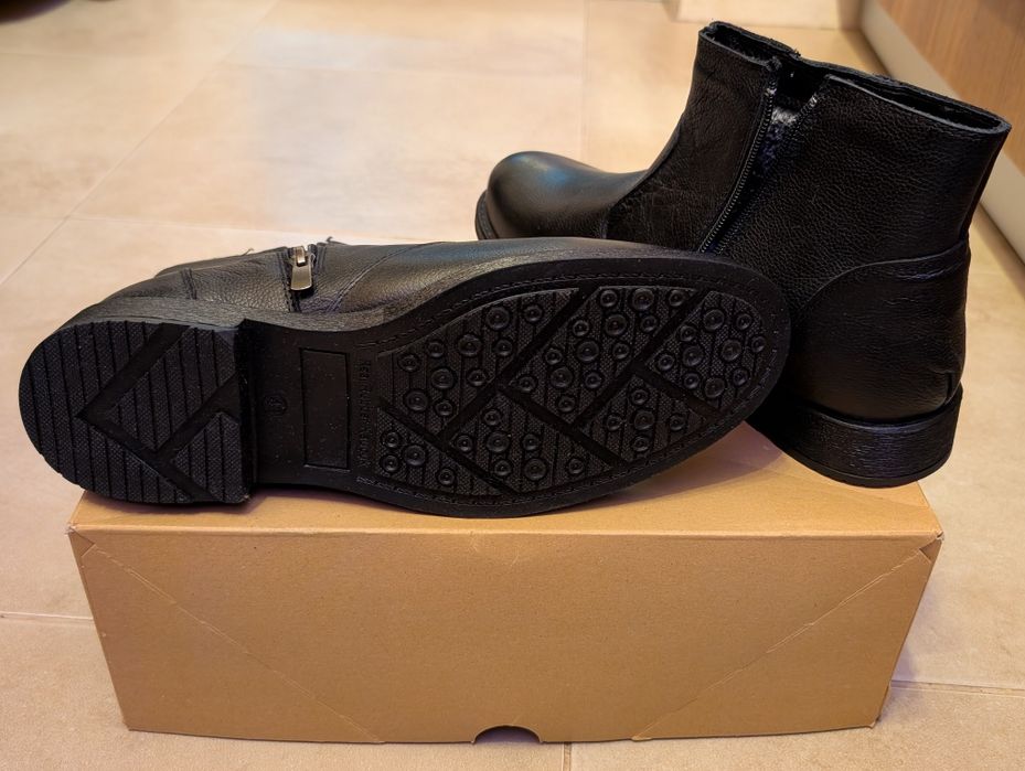 Cizme bărbați NOI, 100% piele naturală