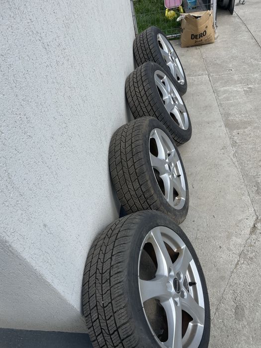 Jante aliaj + cauciucuri noi iarna Volkswagen Passat Golf 5 x 112 R17