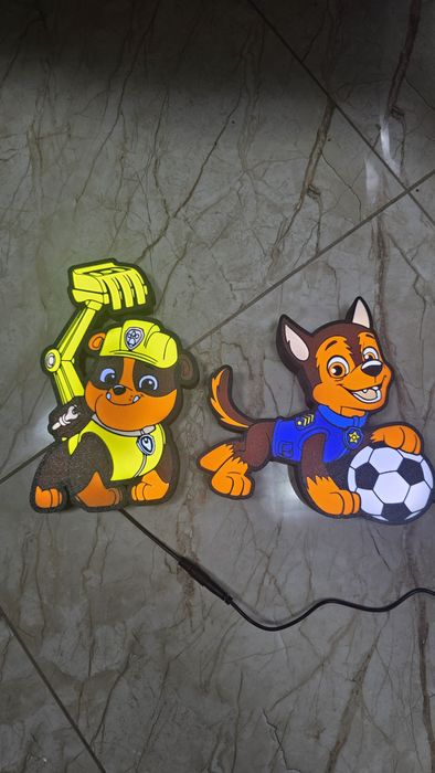 Лампа с мотив, 3Д изработка