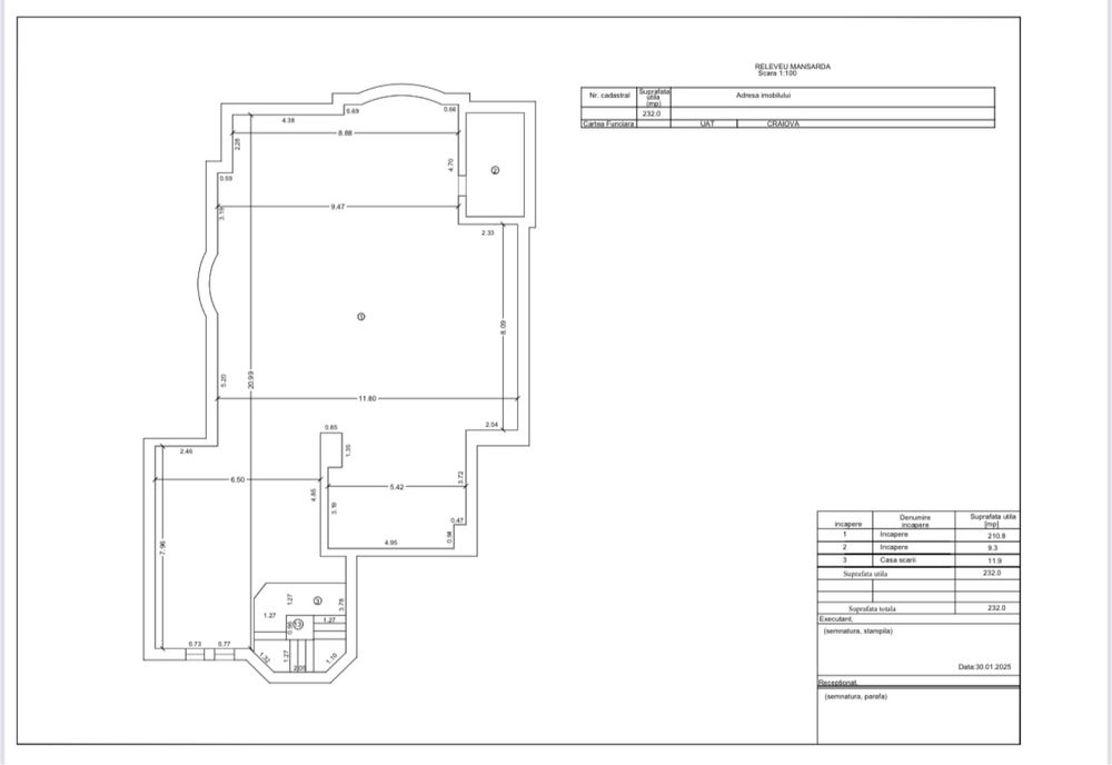 Cladire Spectaculoasa -  800 Mp Ultracentral - Parcare 15 Locuri