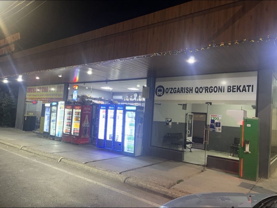 Astanovkada Xodok oʻrni  arendaga beriladi  остановочного комплекса