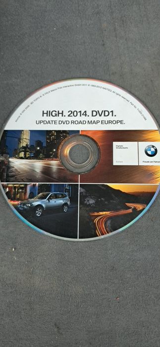 Оригинален диск за навигация БМВ