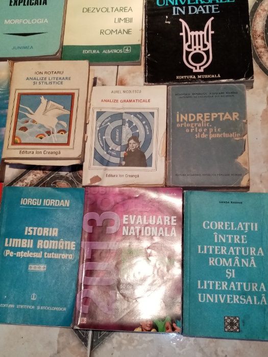 lot de carti ligramatica literatura pedagogie evaluare