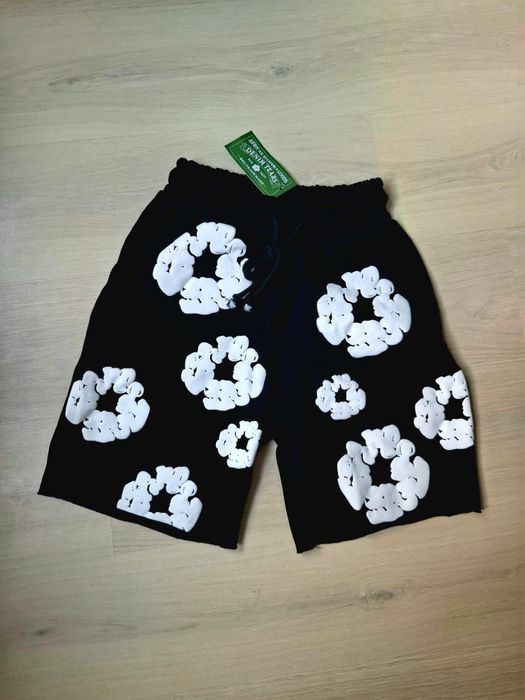 Pantaloni scurti Denim Tears negri - marime S, M