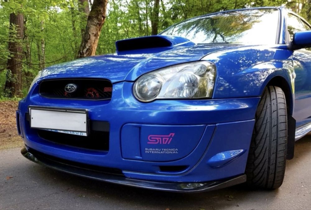 Губа Lip STI Subaru Impreza GDB Конь