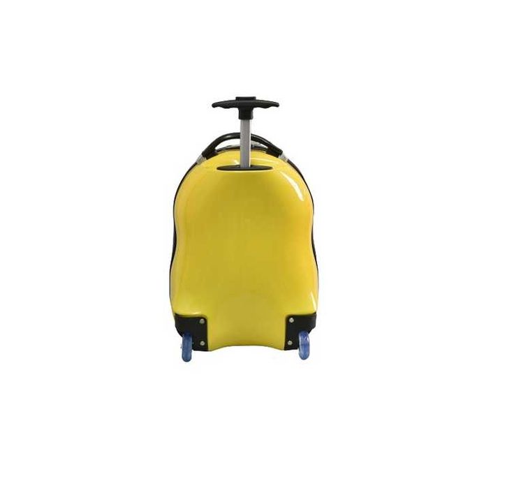 Комплект куфар и раница, За деца, Пчела, Жълт