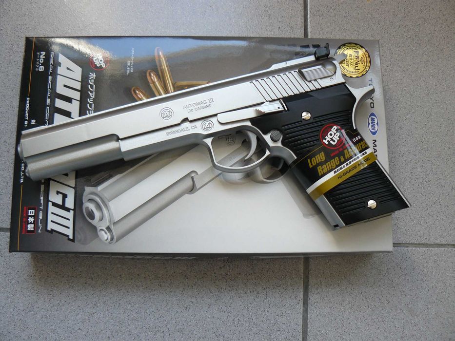 Pistol Airsoft AUTOMAG III Produs De Tokyo Marui,Spring/Arc,Nou Cutie