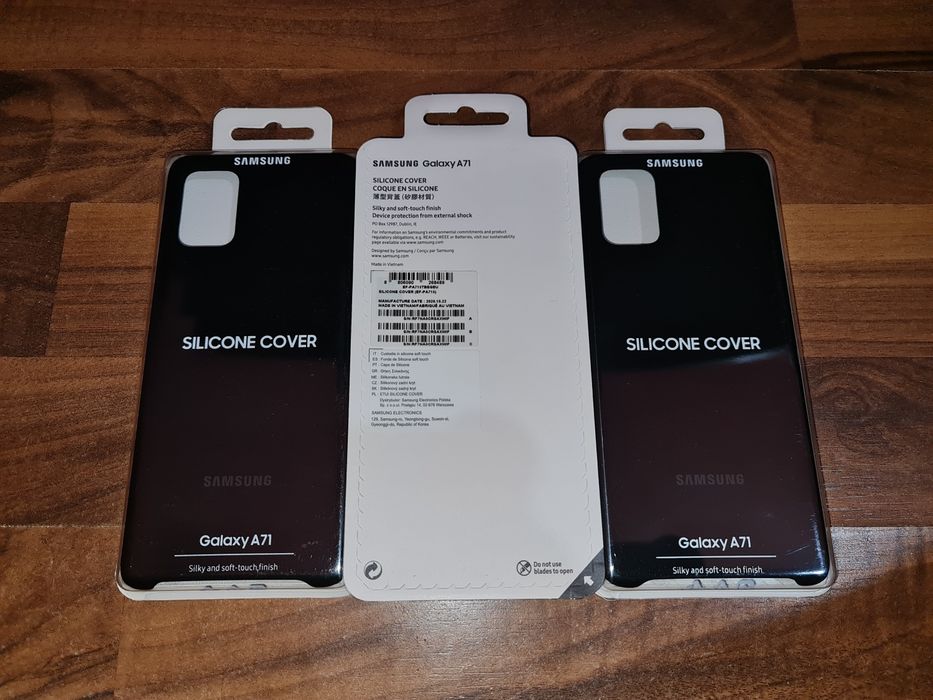 Husa silicon originala Samsung Silicone Cover Galaxy A71 A71 5G