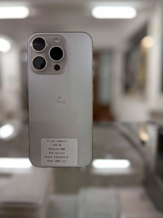 iPhone 15 Pro Pret 2800 lei