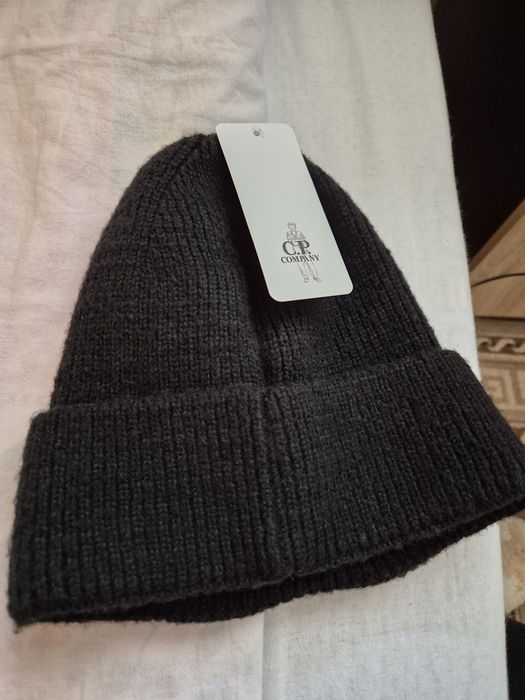 Черна мъжка шапка C.P.COMPANY