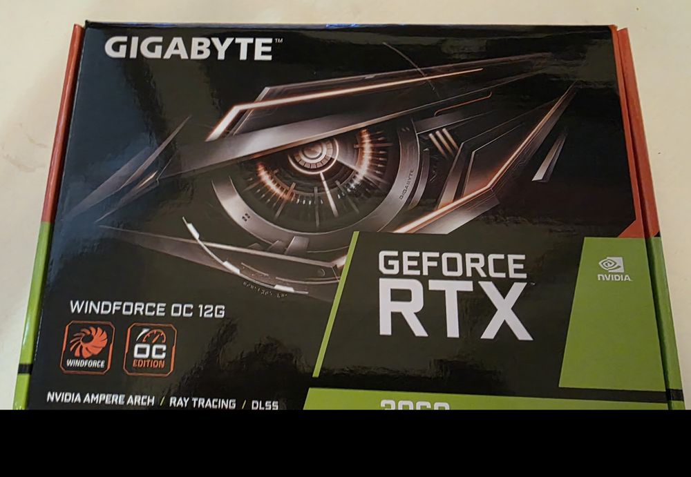 Продаю видеокарту Gigabyte GeForce RTX 3060 WINDFORCE OC 12GB