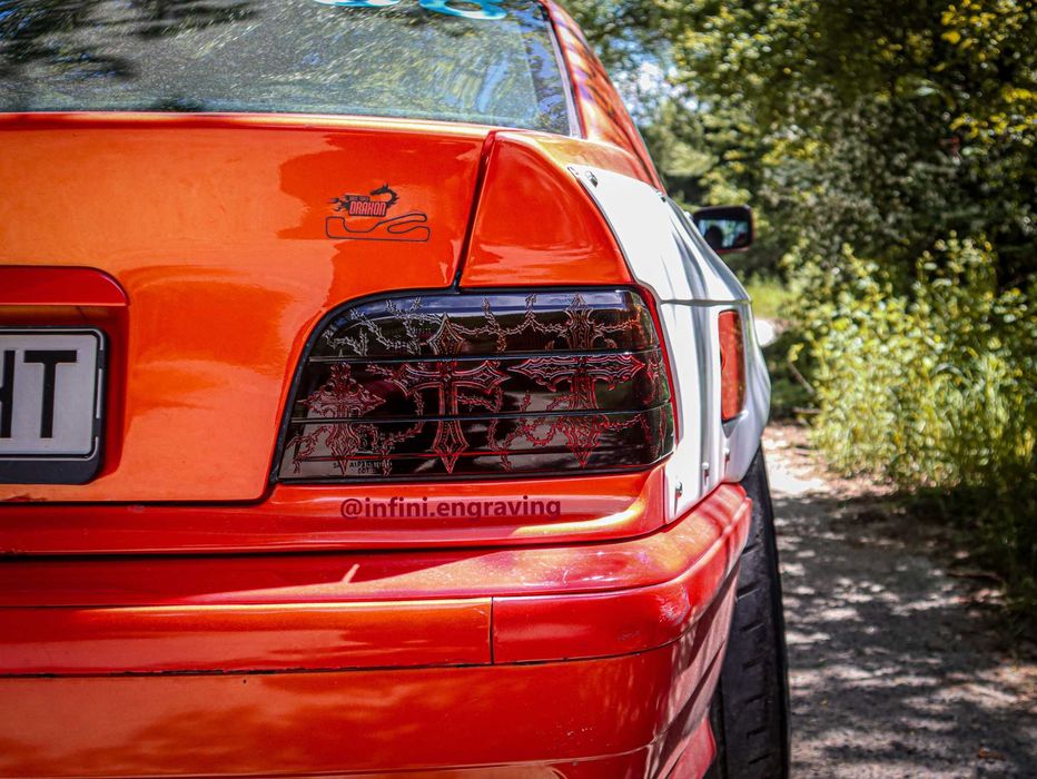 Стопове за bmw e36 купе гравирани. е36, бмв, m3, coupe