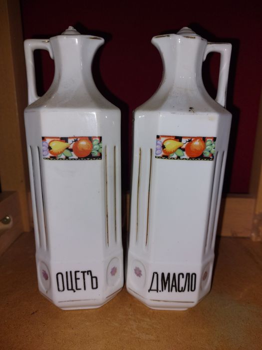 Оригинални порцеланови шишета за олио и оцет