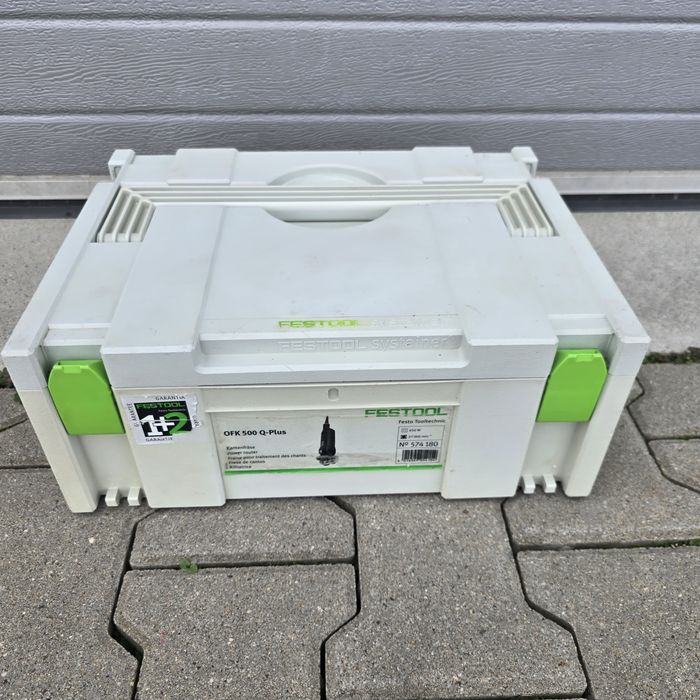 Festool OFK 500 Q-Plus R3 - Masina de frezat muchii  450 W, - +4x Freze Profi