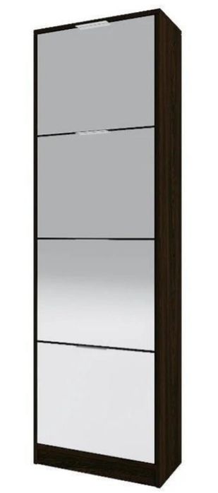 Шкаф за обувки с огледало