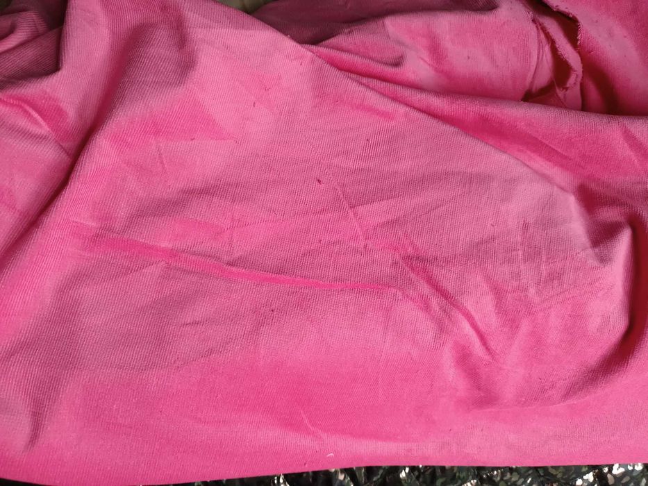 Капитониран шушляков плат и кадифе рипс