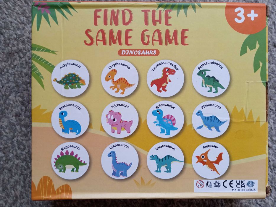 Joc educativ de asociere Find the same game - nou