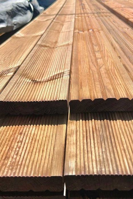 DECK Impregnat in autoclava |  Pin Nordic Finlanda |  32 × 144 × 4500 mm | doua fete profilate | STOC NOU DISPONIBIL