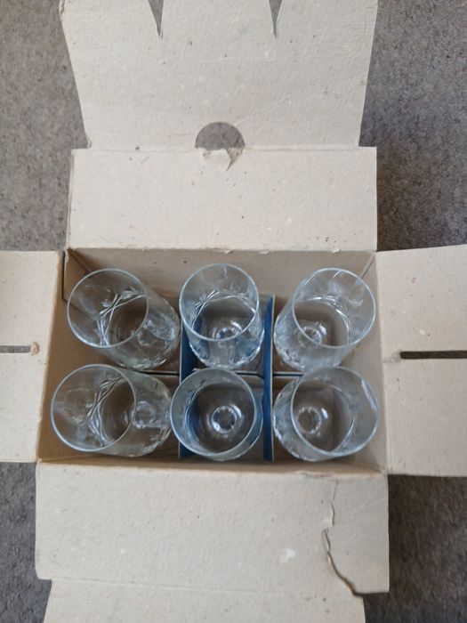 Set de pahare cristal șampanie