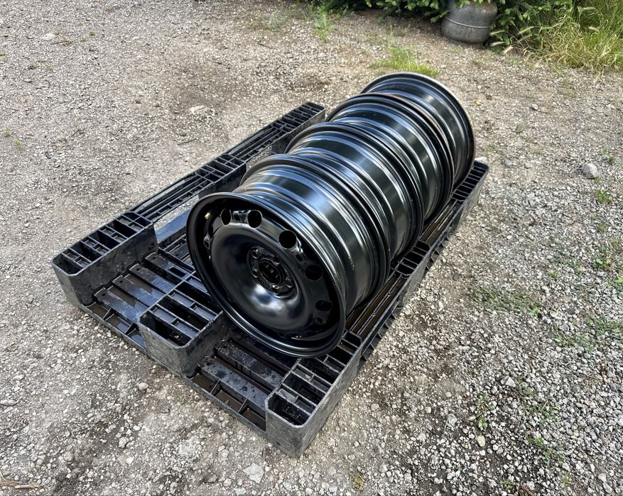 4бр.НОВИ ЖЕЛЕЗНИ ДЖАНТИ 15цола 5x100 за Skoda,Vw,Seat