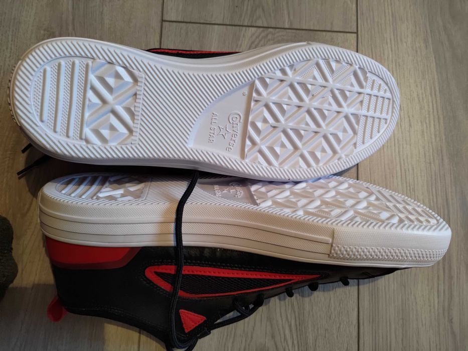 Converse All Stars negru/rosu