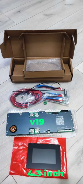 BMS JK V19 100A 8S-16S cu Display 7inch sau de 4.3 pentru 100 - 360Ah