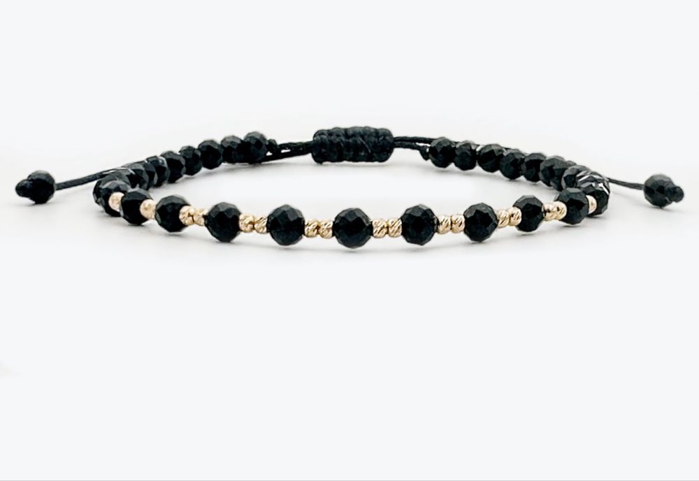 Bratari cu bile din aur