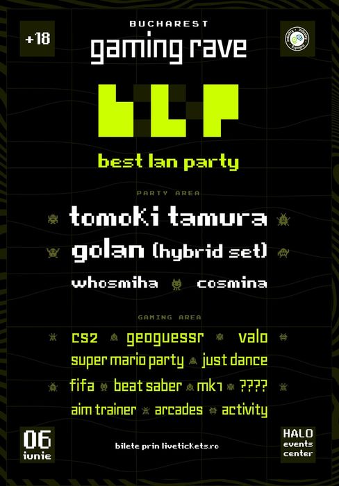 Vand 2 invitații Best LAN PARTY, Romexpo